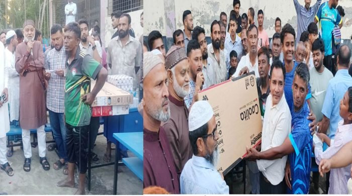 মতলব উত্তরে আব্দুল হামিদ স্মৃতি ঈদ পুনর্মিলনী ফুটবল টুর্নামেন্ট অনুষ্ঠিত