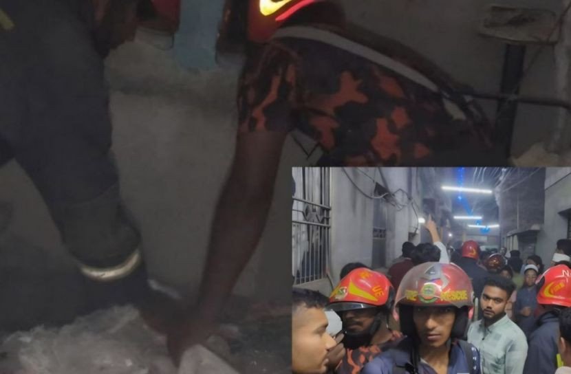 নারায়ণগঞ্জে গ্যাসের লিকেজ থেকে বিস্ফোরণ: আহত ৩