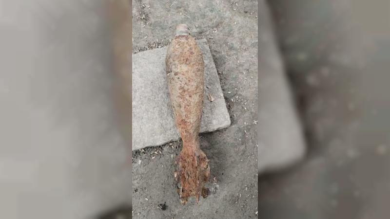 নোয়াখালীতে মাটি খননের সময় মর্টার শেল উদ্ধার