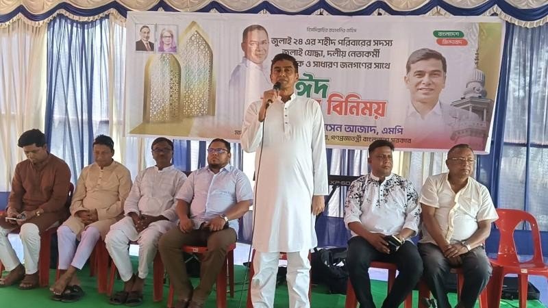 পঞ্চগড়ে জুলাই শহীদ পরিবাারের সাথে প্রতিমন্ত্রীর ঈদ উদযাপন