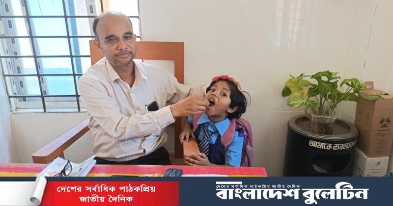 বেলকুচিতে জাতীয় ভিটামিন ‘এ’ প্লাস ক্যাম্পেইন অনুষ্ঠিত