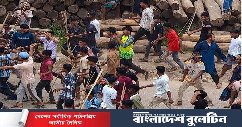 ব্রাহ্মণবাড়িয়ায় পাওনা টাকা নিয়ে তৃতীয়দিনের মতো সংঘর্ষ, আহত ২০