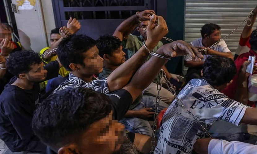 মালয়েশিয়ায় বিশেষ অভিযানে বাংলাদেশিসহ ৩৯ বিদেশি আটক