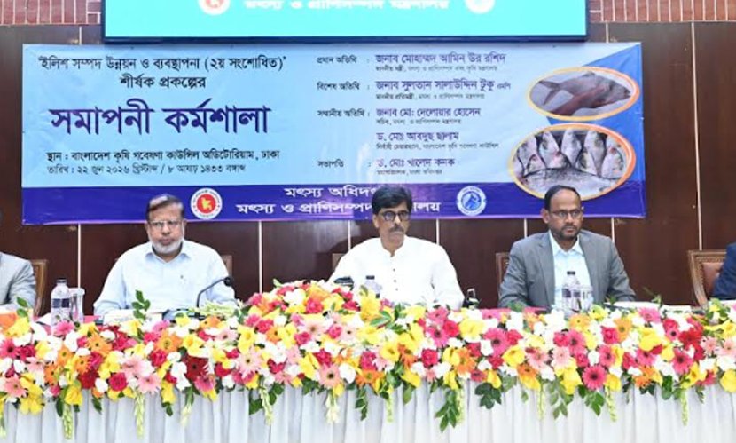 আন্তর্জাতিক বাজারে ইলিশ রফতানির সক্ষমতা বৃদ্ধি করতে হবে: কৃষিমন্ত্রী
