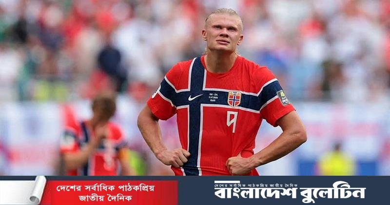 নরওয়ের জয় ‘লুট হয়েছে’, দাবি হলান্ডের বাবার