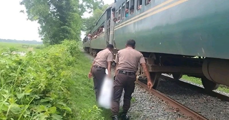 রাজবাড়ীতে ট্রেনে কাটা পড়ে এক যুবকের মৃত্যু