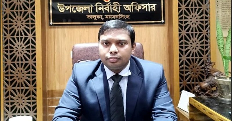 জনসেবার কেন্দ্রবিন্দুতে ইউএনও ফিরোজ হোসেন, ভালুকায় সুশাসন ও উন্নয়নে বাড়ছে প্রত্যাশা