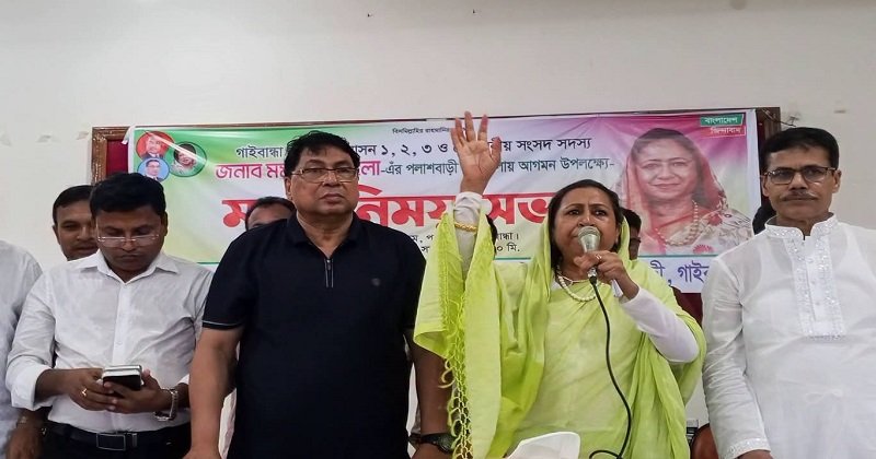 পলাশবাড়ীতে বিএনপির মতবিনিময় সভায় এমপি মমতাজ