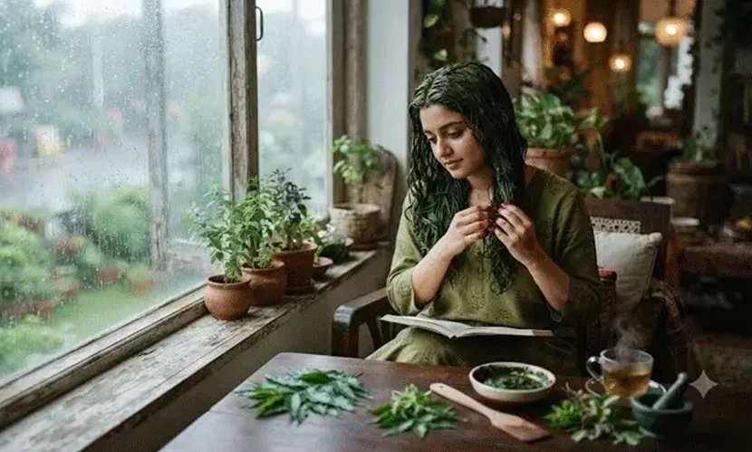 বর্ষাকালে চুল স্বাস্থ্যোজ্জ্বল রাখার সহজ উপায়