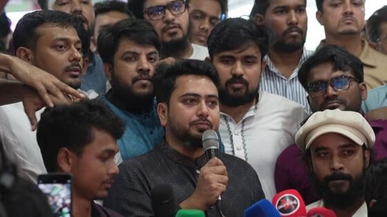 বর্তমান সংসদ পাঁচ বছর টিকবে কি না, সন্দেহ নাহিদ ইসলামের