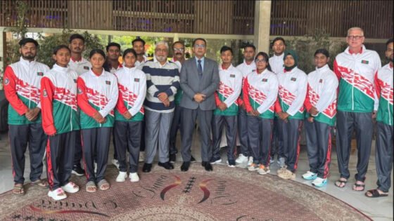 বাংলাদেশের রাষ্ট্রদূত উৎসাহ দিলেন ইরাকে আরচারদের