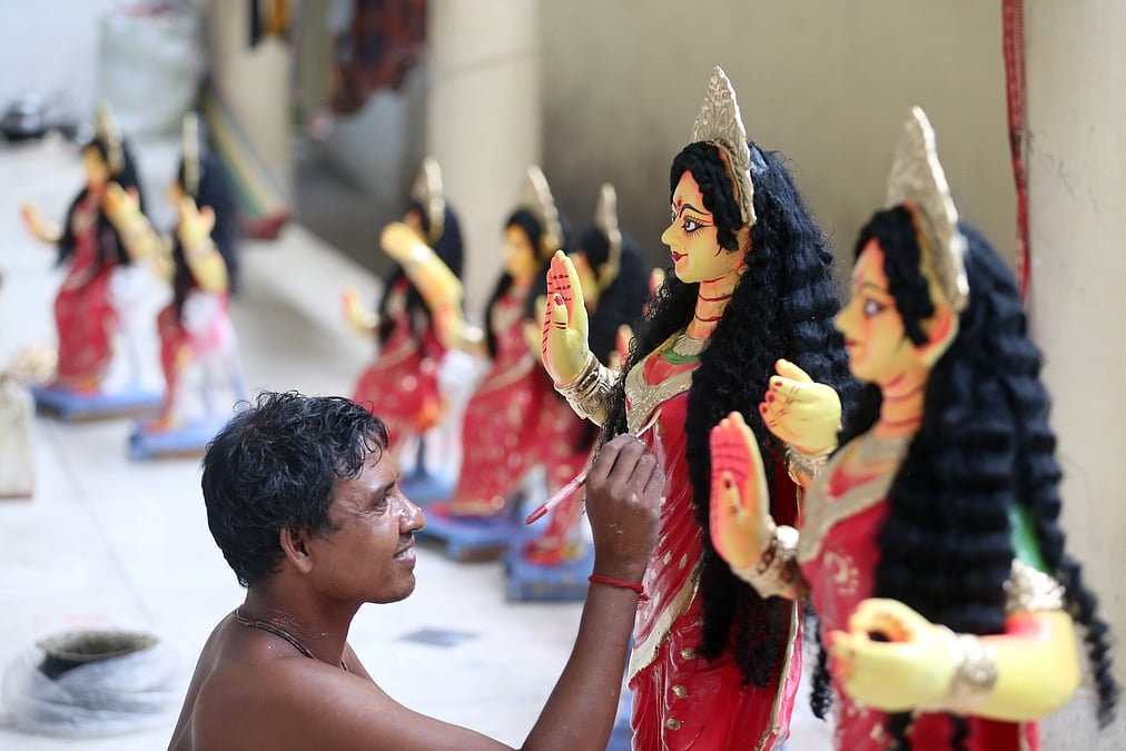 আজ লক্ষ্মীপূজা