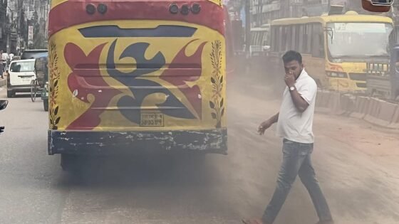 ঢাকার ৯ স্থানে বায়ুদূষণ অনেক বেশি